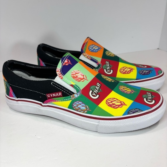 Cynar, Vans-Style Slip-On Shoe. Mens Size 7.  Custom. Never Worn. - Picture 3 of 7